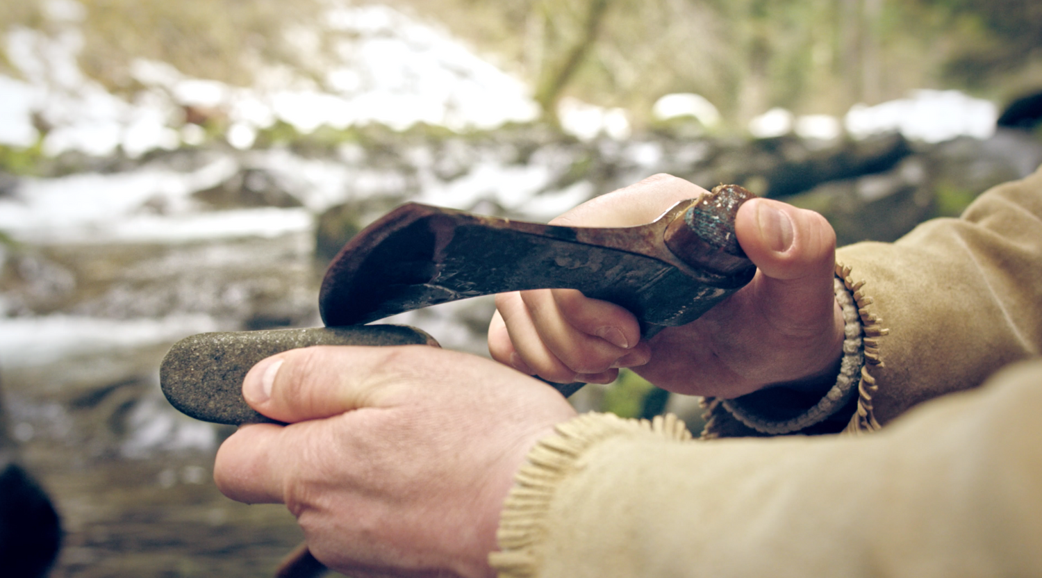 Sharpen Your Hatchet with a Water Stone