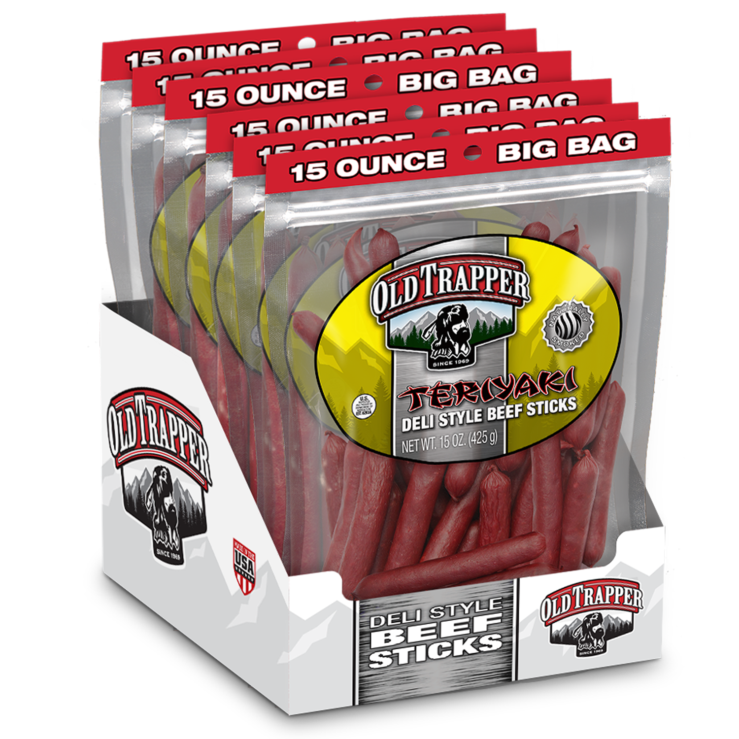 Deli Style Beef Sticks Bulk - Teriyaki